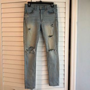 High rise skinny American Eagle jeans